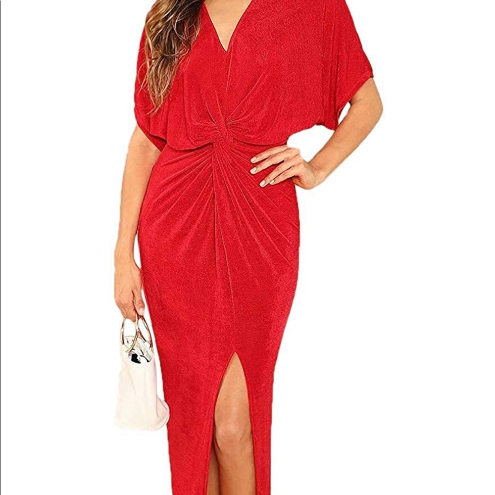 Twist knot reddress